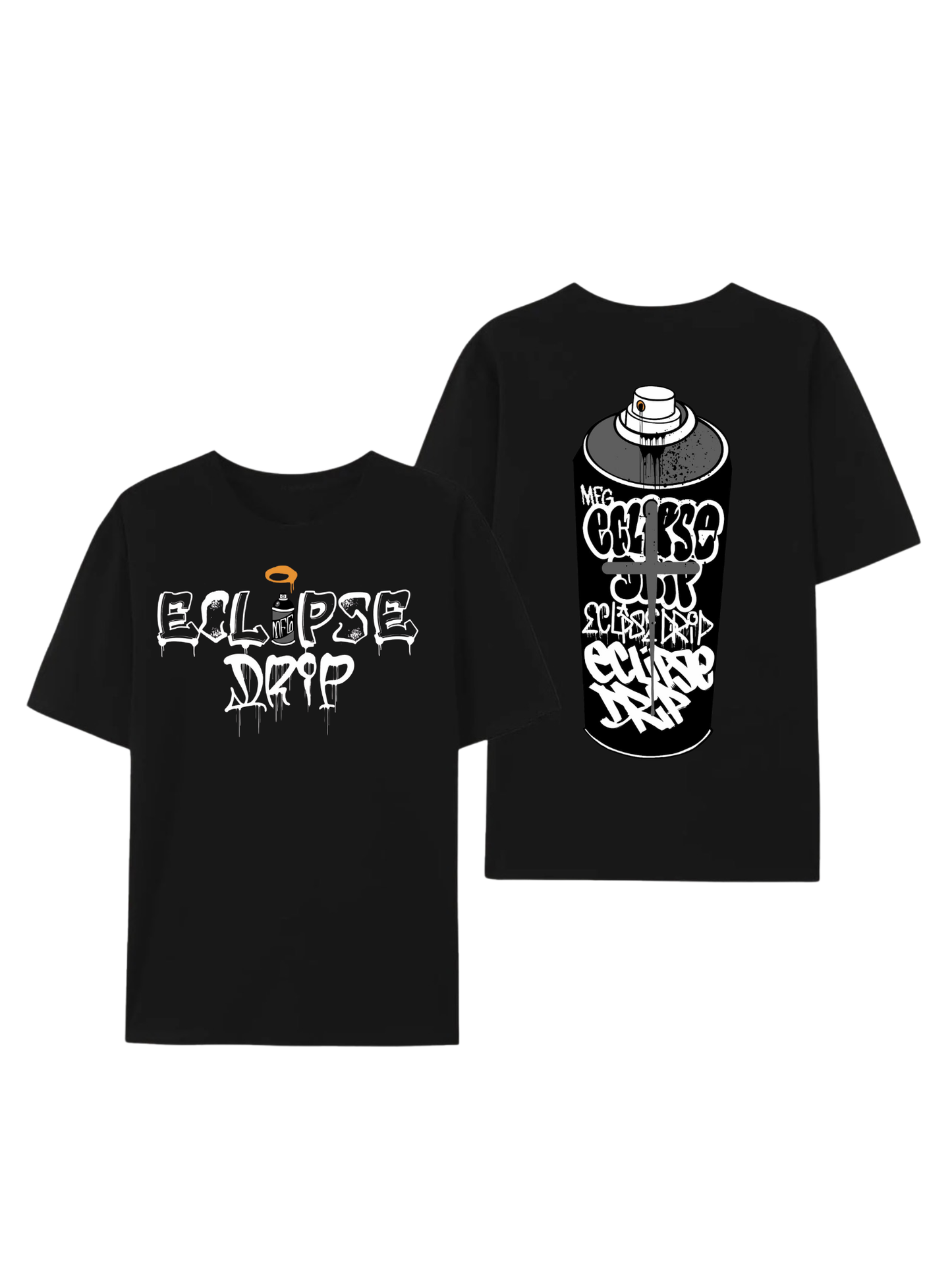 Eclipse Drip Spray Can T Shirt