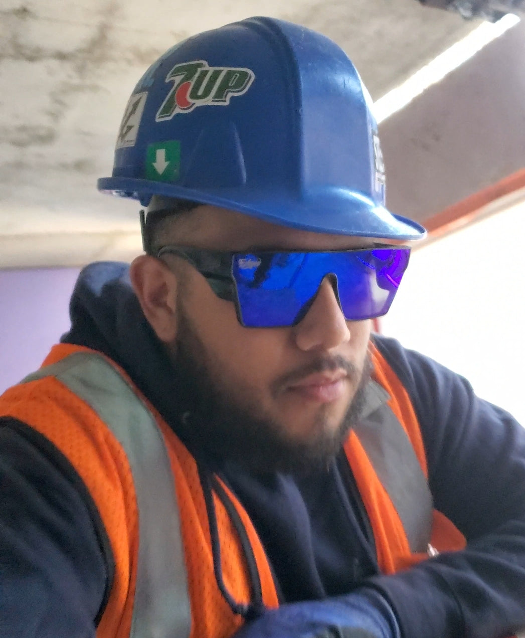 Blue OG Safety Sunglasses