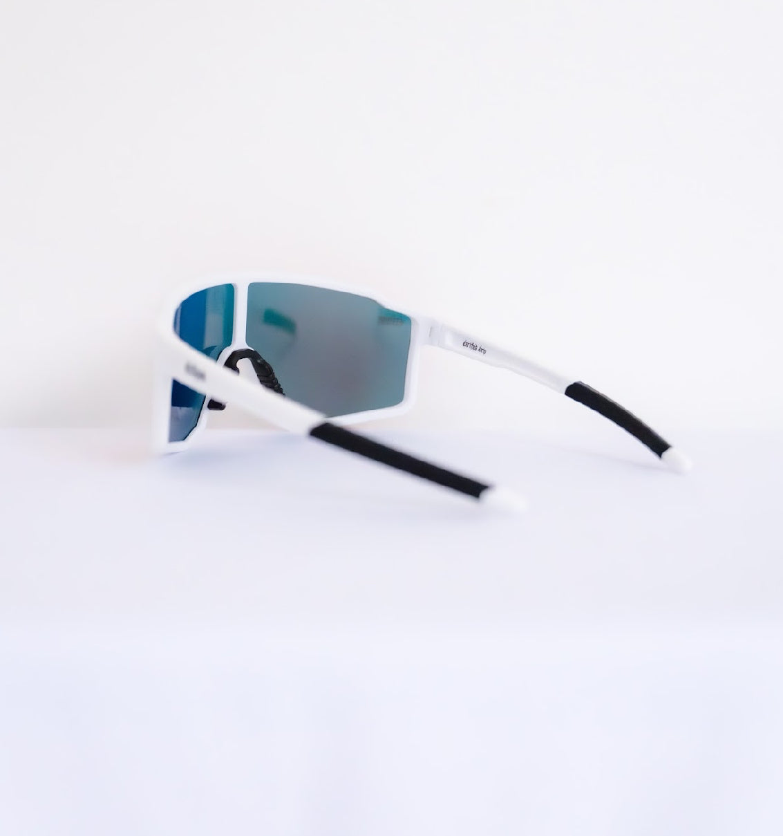 "53" White Green Oversized and Polarized