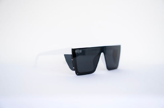 White & Black 1904 Safety Sunglasses