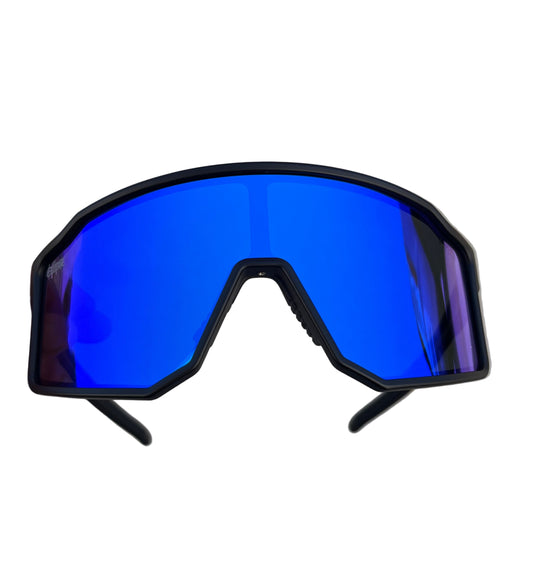 "53" Black Blue Oversized and Polarized