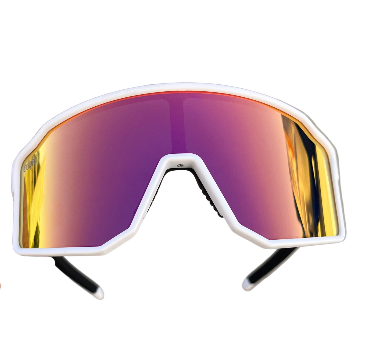 "53" White Pink Oversized and Polarized