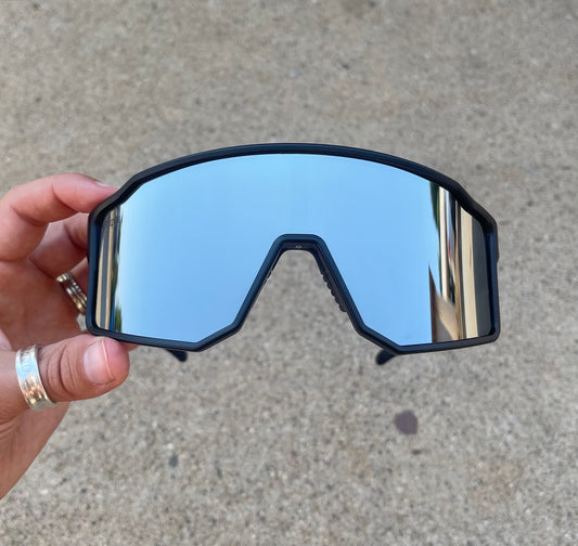 “53” Black/Mirror Oversized & Polarized