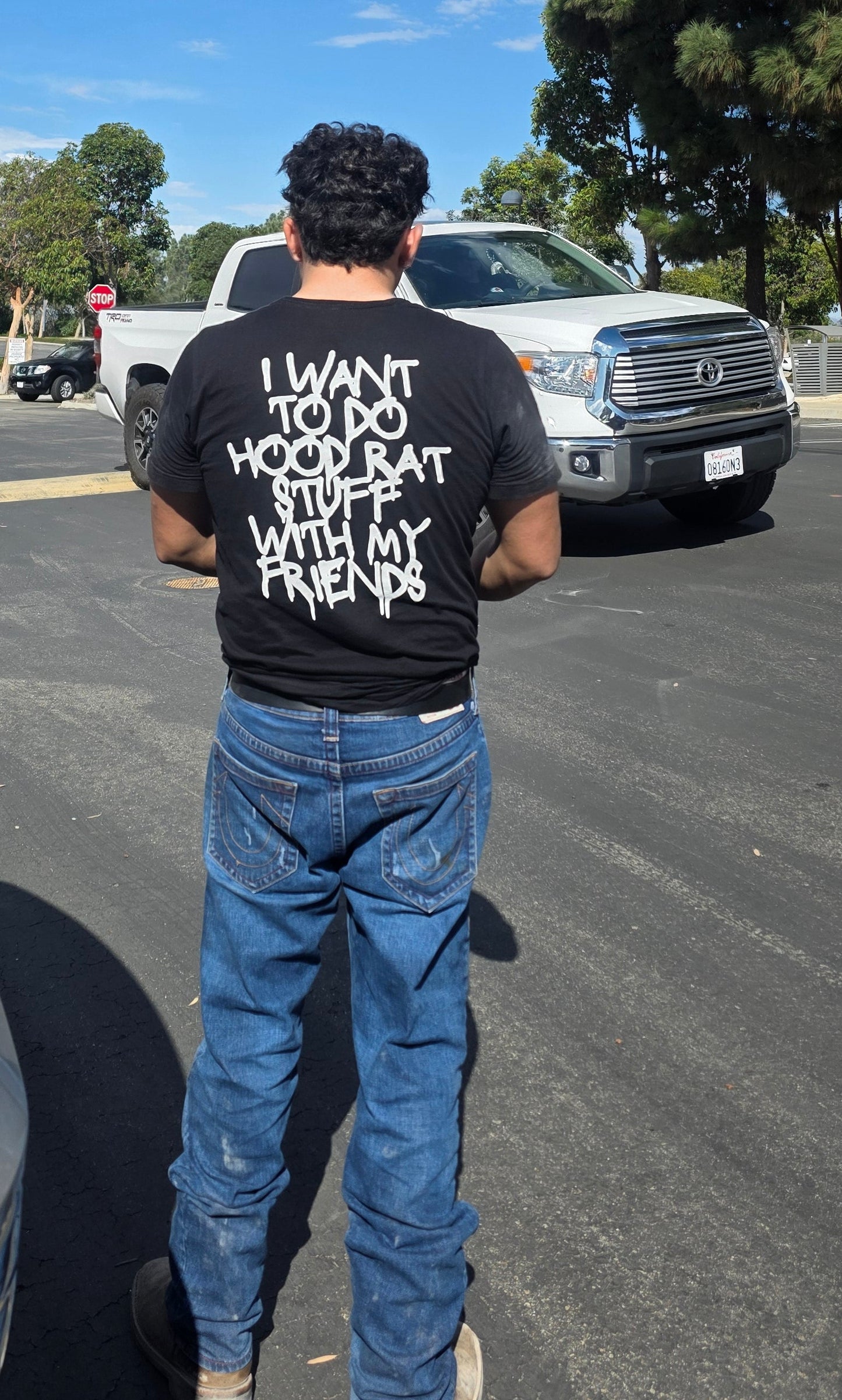 I want to do Hoodrat Stuff with my friends T Shirt